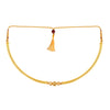 24K Gold Plated Traditional Thushi Pipe Necklace For Women (SJ_2296)
