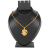 Gold Pendant Necklace With Om Ganesh For Men (SJ_2325)