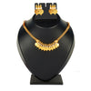 22K Traditional Gold Coin Necklace Set (SJ_2328)