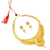 22K Traditional Gold Necklace Set (SJ_2331)