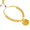 24K Gold Plated Traditional Thushi Pipe Necklace For Women (SJ_2349)
