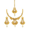 22K Traditional Gold Complete Full Jewellery Necklace Set for Women (SJ_2360)