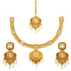 22K Traditional Gold Complete Full Jewellery Necklace Set for Women (SJ_2362)