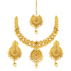 22K Traditional Gold Complete Full Jewellery Necklace Set for Women (SJ_2364)