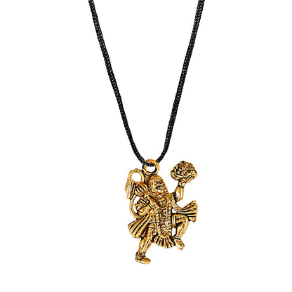 Hanuman Gold Unisex Pendant (SJ_2374)