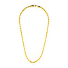 14K 24 inches Gold Plated Imported Quality Twisted Rope Chain for Men & Women (SJ_2409) - Shining Jewel