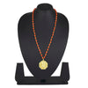 Traditional Gold Lakshmi Coin Necklace for Women 22K (SJ_2456)