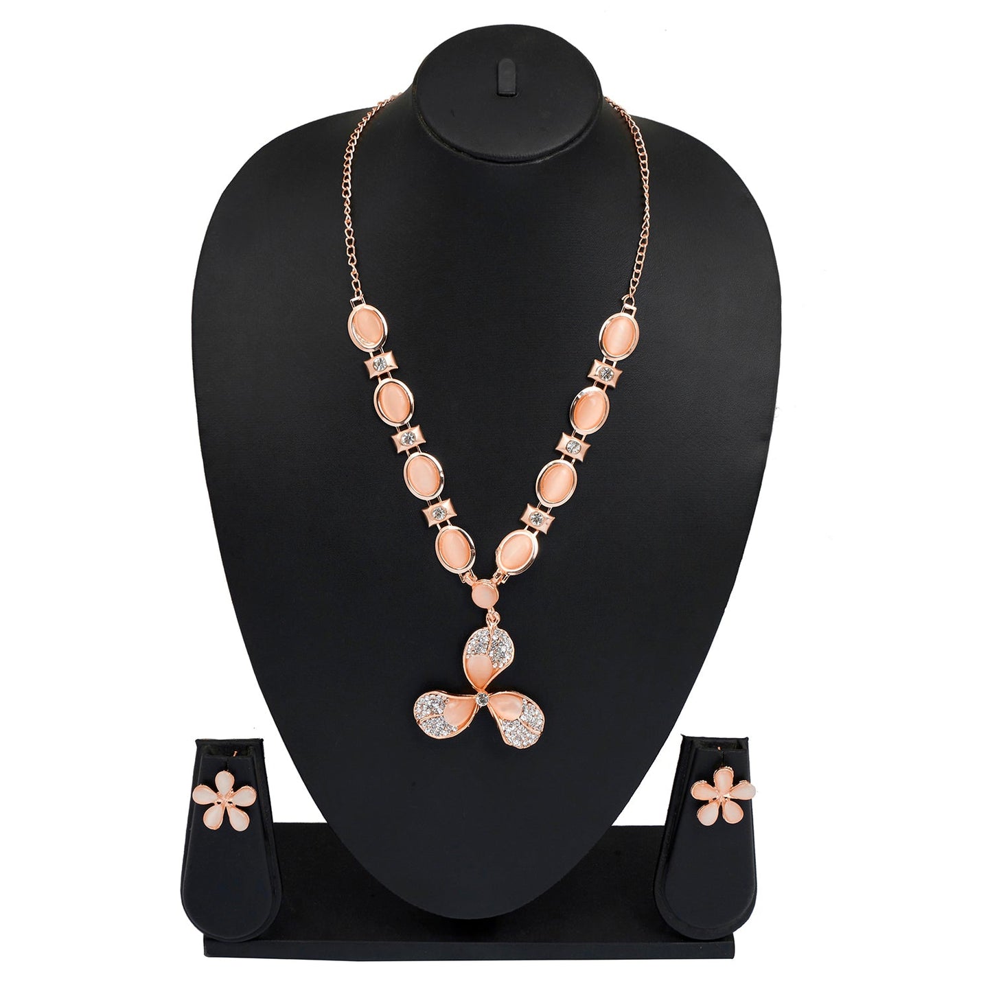 Fancy and Partywear Jewellery Necklace Set For Women and Girls (SJ_2640)