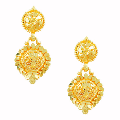 Traditional 22K Gold Plated Hi Micron Jewellery Set for Women (SJ_2646)