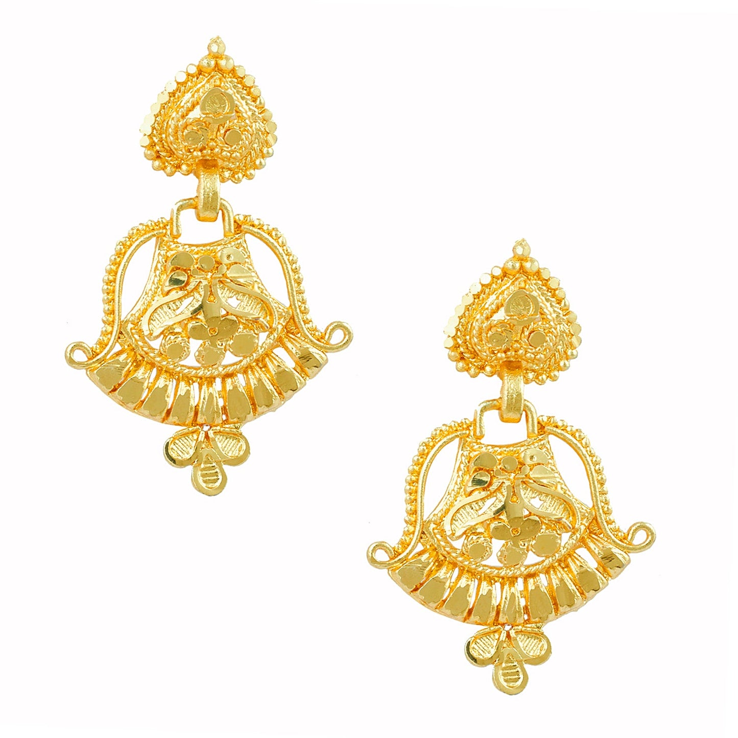 Traditional 22K Gold Plated Hi Micron Jewellery Set for Women (SJ_2648)