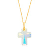 Swarovski Cross Pendant with Chain Necklace for Men & Women (SJ_2651)