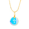 Swarovski Cross Pendant with Chain Necklace for Men & Women (SJ_2652)