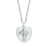 Fine Silver Plated Punjabi Sikh Khanda Symbol Pendant with Designer Silver Chain for Men & Boys (SJ_2672)