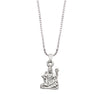 925 Fine Silver Plated Lord Shiva Pendant with Chain for Men & Women (SJ_2728)