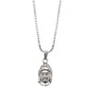 925 Fine Silver Plated Buddha Pendant with Chain for Men & Women (SJ_2729)
