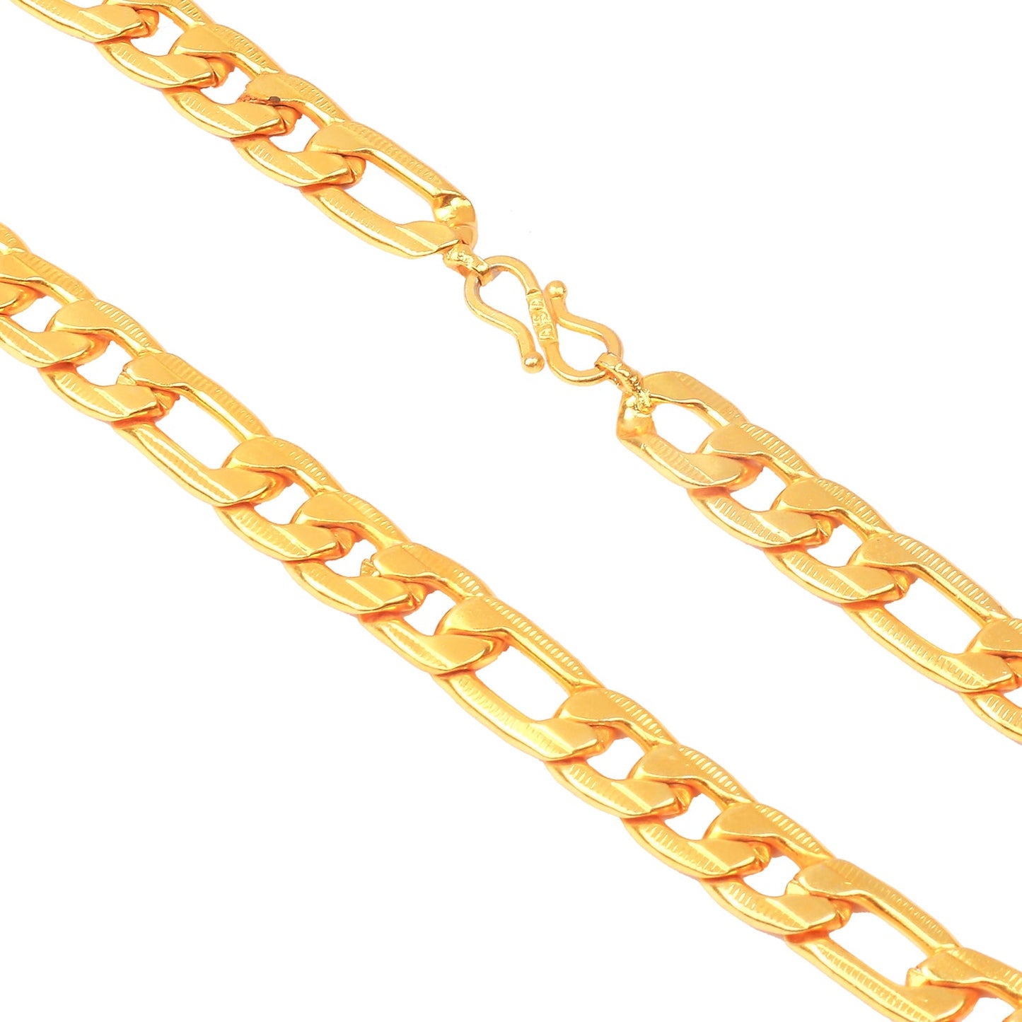 24K Fine Gold Plated Designer Gold Chain for Men (SJ_2763)