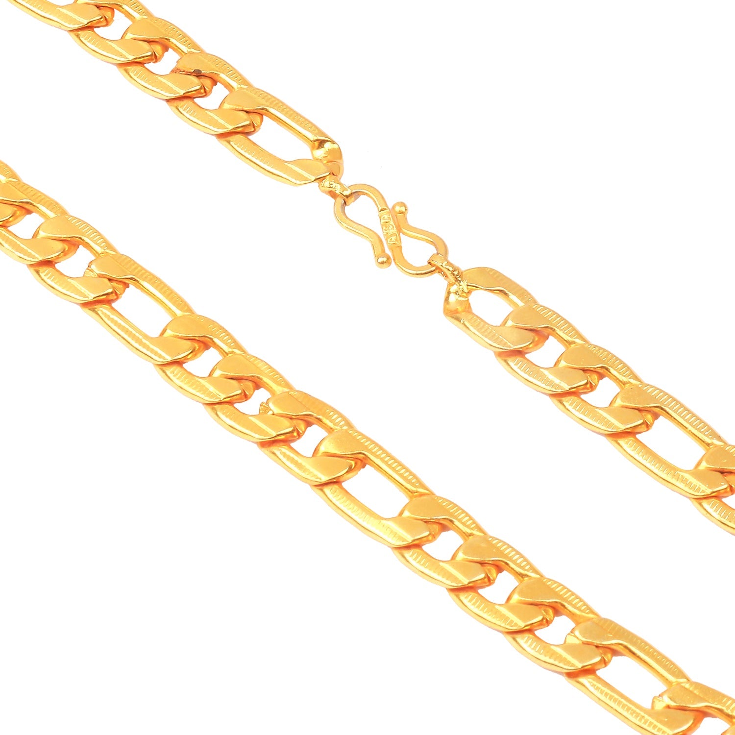 24K Fine Gold Plated Designer Gold Chain for Men (SJ_2763