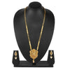 18K Gold Plated Traditional Long Mangsalsutra Jewellery Set for Women with Earrings (SJ_2768)