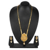 18K Gold Plated Traditional Long Mangsalsutra Jewellery Set for Women with Earrings (SJ_2769)