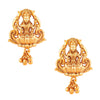 Handcrafted 18K Antique Gold Plated Godess Lakshmi Temple Jewellery Necklace With Matching Earring For Women (SJ_2782)