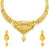 Traditional Indian One gram Gold Bridal Dulhan 22K Gold Plated Hi Micron Jewellery Set for Women (SJ_2806)