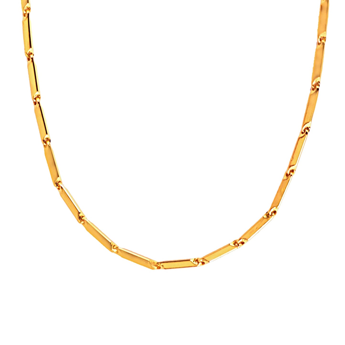 18k Gold Plated Designer and Stylish Link Chain for Boys and Men (SJ_2840)