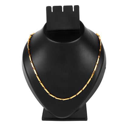 18k Gold Plated Designer and Stylish Link Chain for Boys and Men (SJ_2840)