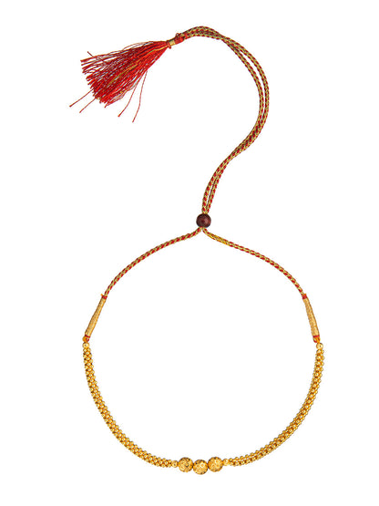 Shining Jewel Gold Plated Traditional Mangalsutra Thushi Necklace For Women & Girls (SJ_2989)