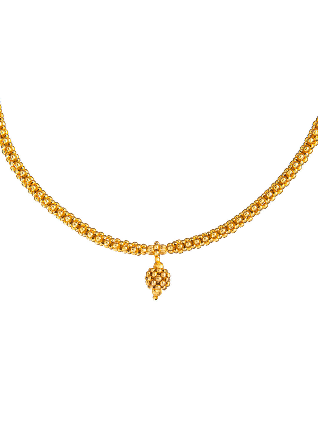 Shining Jewel Gold Plated Traditional Mangalsutra Thushi Necklace For Women & Girls (SJ_2990)
