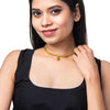 Shining Jewel Gold Plated Traditional Mangalsutra Thushi Necklace For Women & Girls (SJ_2990)