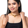 Shining Jewel Gold Plated Traditional Mangalsutra Thushi Necklace For Women & Girls (SJ_2992)