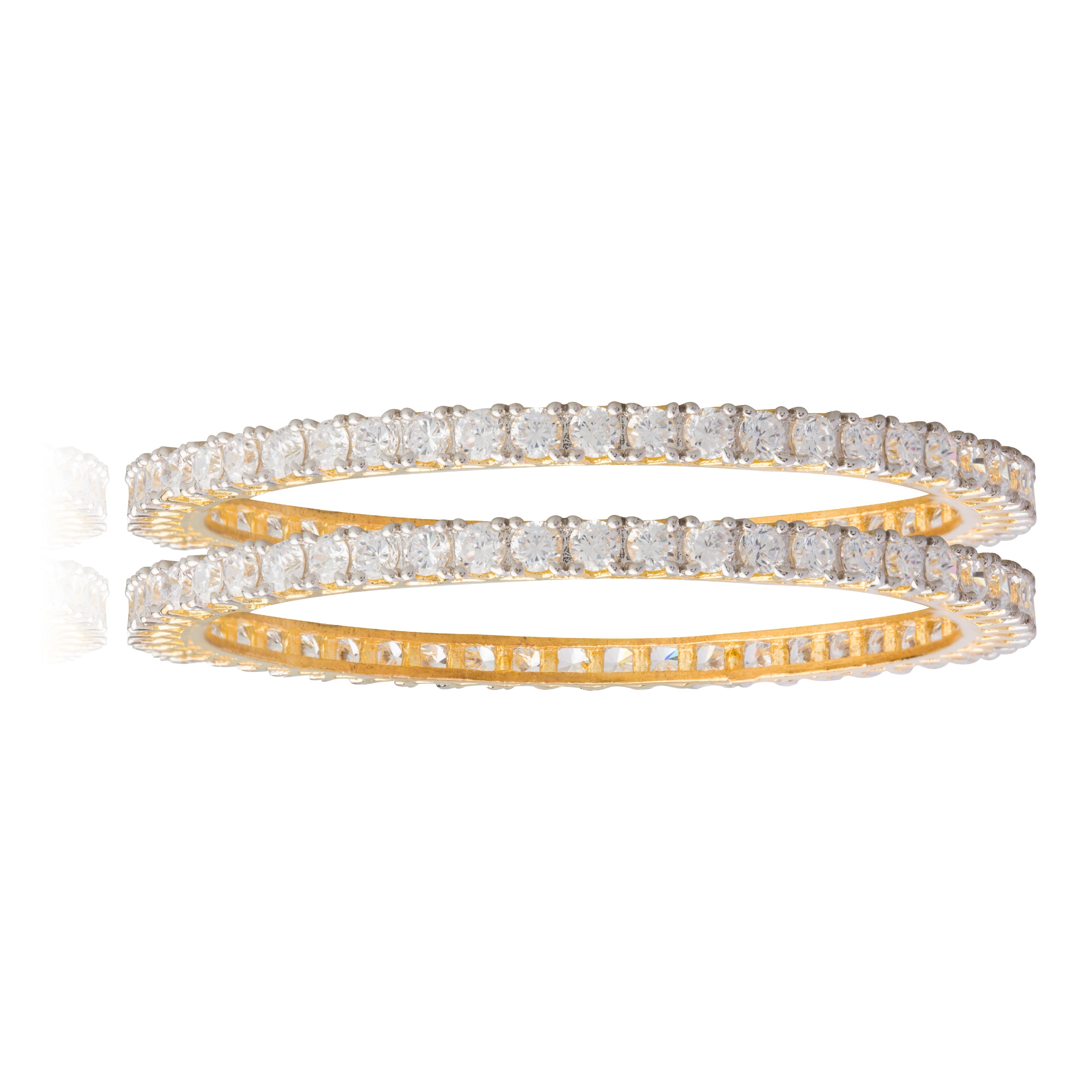 4 Pointer White Gold Diamond Tennis Bracelet – Gabby Elan