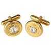 24K Gold Plated Cufflinks for Men (SJ_3012) - Shining Jewel