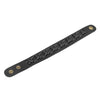 Hand-woven Black Leather Bracelet for Men (SJ_3080)