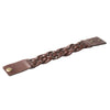 Hand-woven Brown Leather Bracelet for Men (SJ_3081)