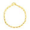 24K Gold Link Bracelet For Women (SJ_3106) - Shining Jewel