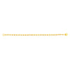 24K Gold Link Bracelet For Women (SJ_3107) - Shining Jewel