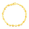 24K Gold Link Bracelet For Women (SJ_3108) - Shining Jewel