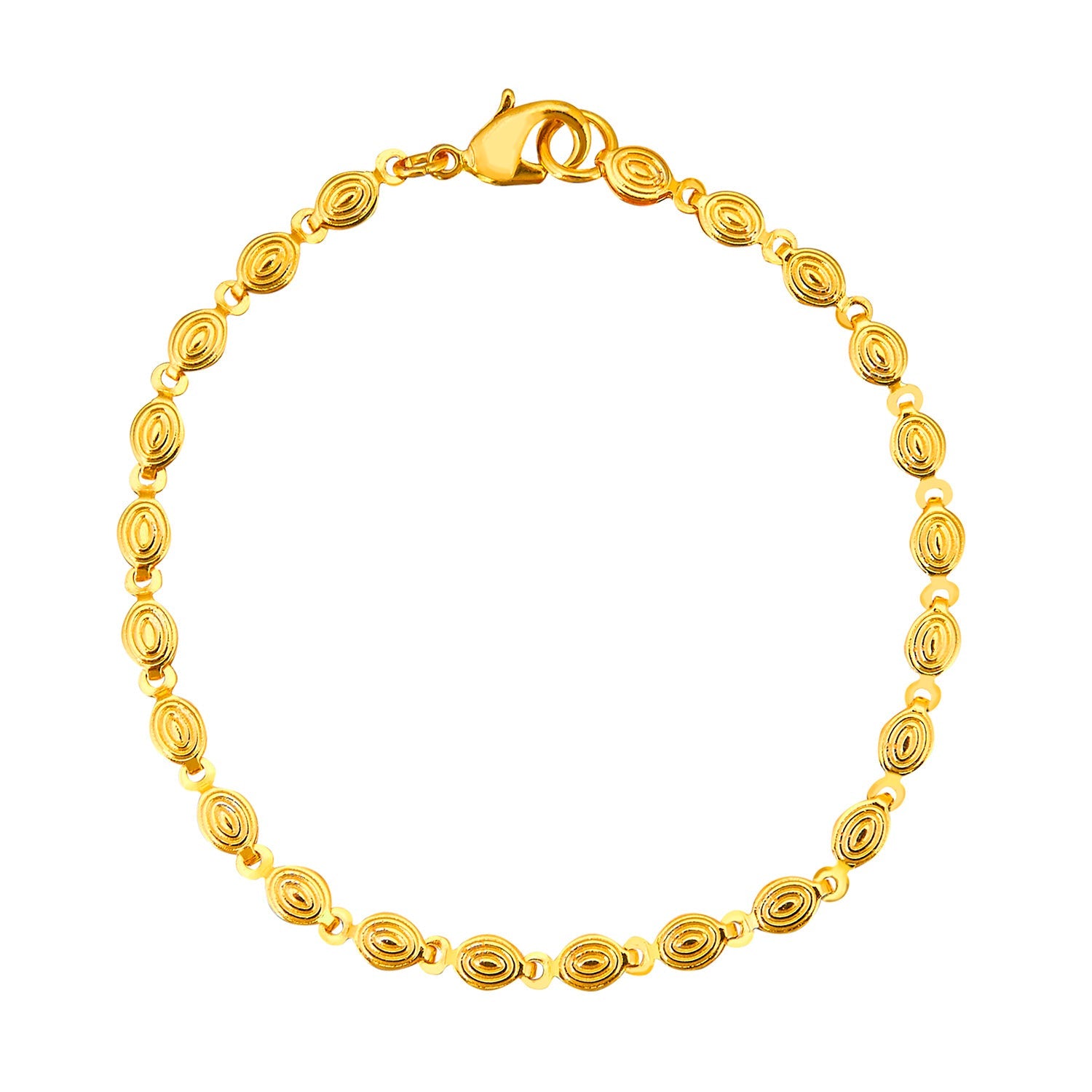 24k Gold Chunky Linked Chain Bracelet – colette by colette hayman