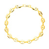 14K 8 inches Gold Plated Imported Quality Designer Link Bracelet for Men & Women (SJ_3180) - Shining Jewel