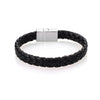 Multilayer Braided Leather Bracelet for Men / Boys with Stainless Steel Clasps (SJ_3222)