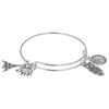 925 Silver Plated Charms Bracelet  for Girls & Women (SJ_3239)