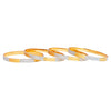 24K Fine Two Tone Gold & Silver Plated Traditional Designer Bangles for Women (Pack of 4) SJ_3267