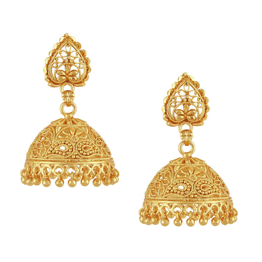 Traditional Gold Jhumkis (SJ_32)