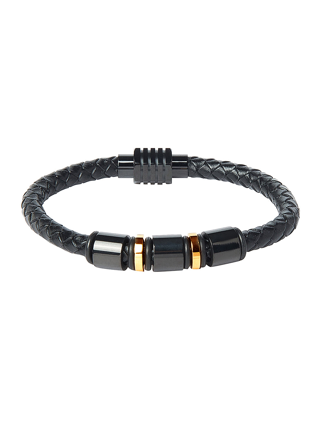 Rosewood Premium Leather Bracelet For Men