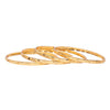Shining Jewel Gold Plated Traditional Designer Bangles for Women (Pack of 4) SJ_3379_2.6