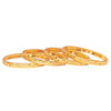Shining Jewel Gold Plated Traditional Designer Bangles for Women (Pack of 4) SJ_3380_2.6