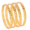 Shining Jewel Gold Plated Traditional Designer Bangles for Women (Pack of 4) SJ_3381_2.4