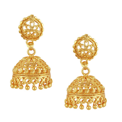 Traditional Gold Jhumkis (SJ_33)