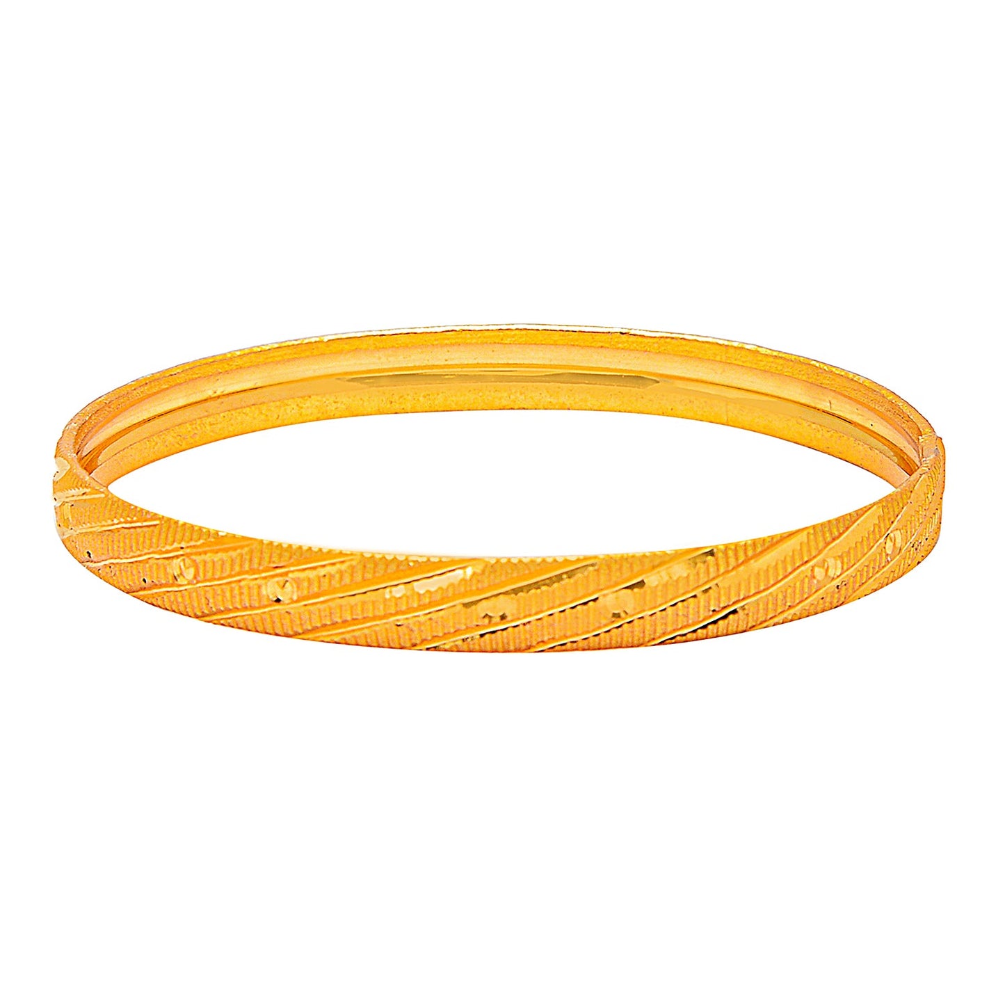 Fashion Gold Plated Traditional Designer Bangles for Women (Pack of 4) SJ_3413